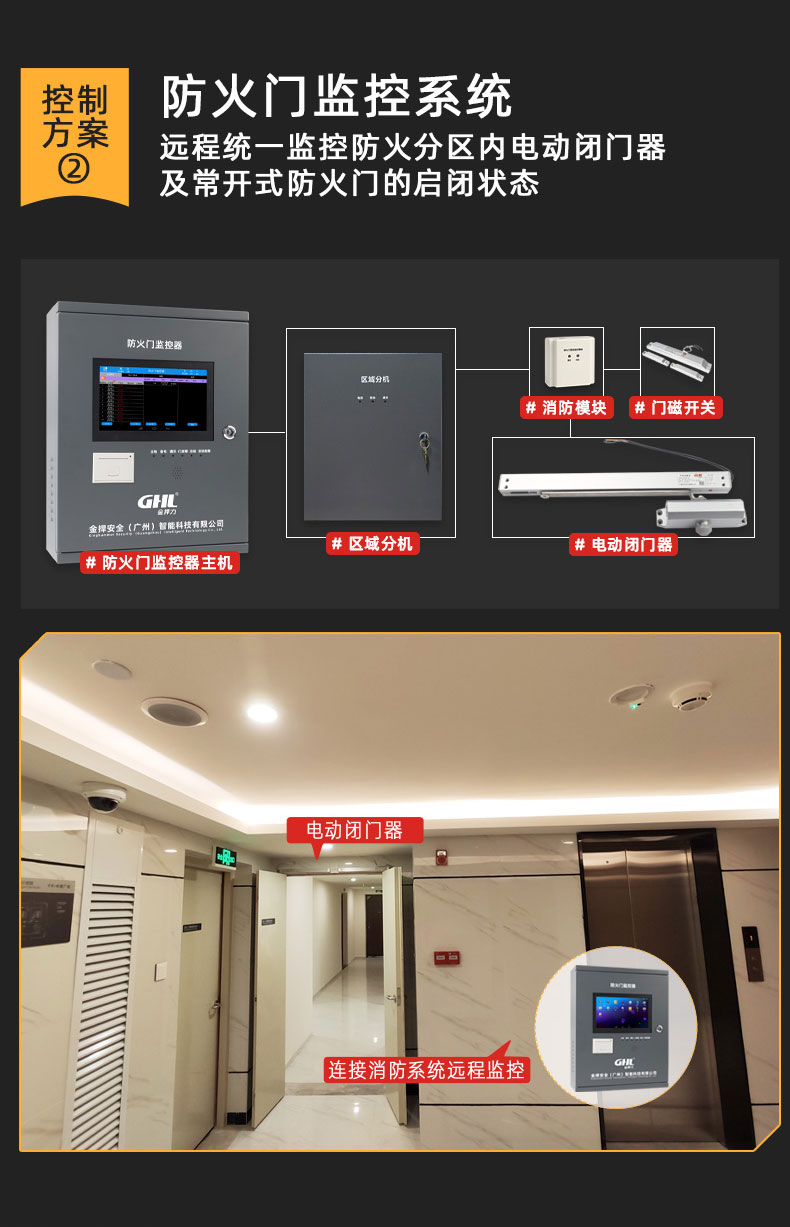防火門監(jiān)控電動(dòng)閉門器系統(tǒng)