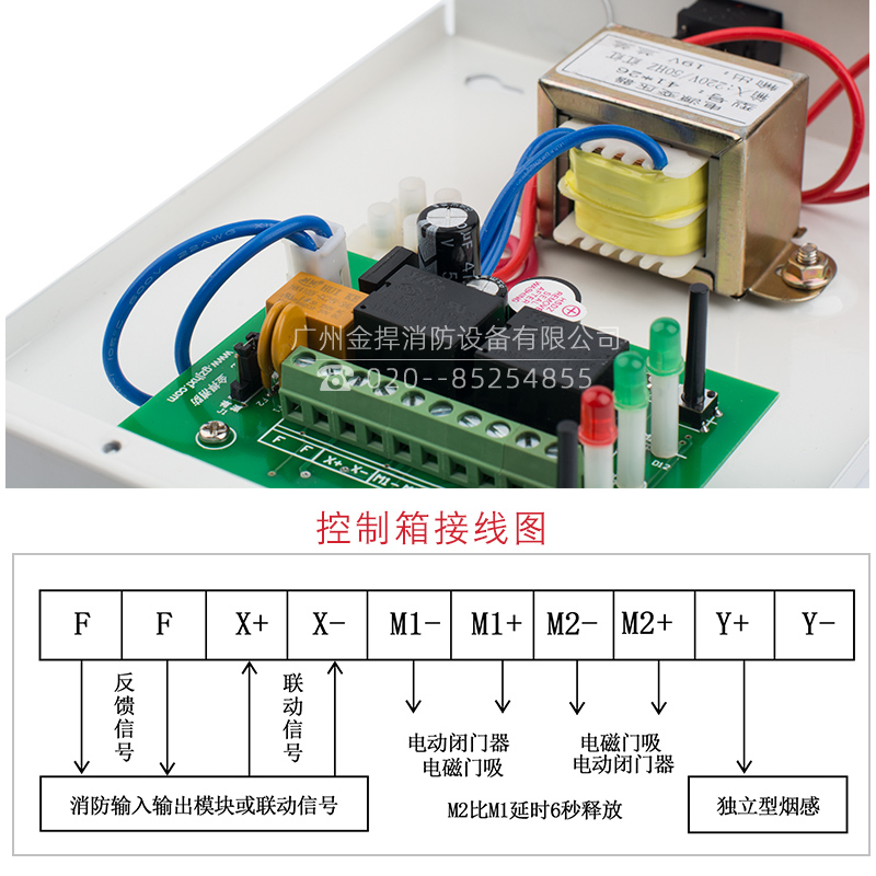 聯(lián)動(dòng)型防火門控制器 常開101型 金捍力